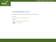 Tablet Screenshot of networkreadiness.com